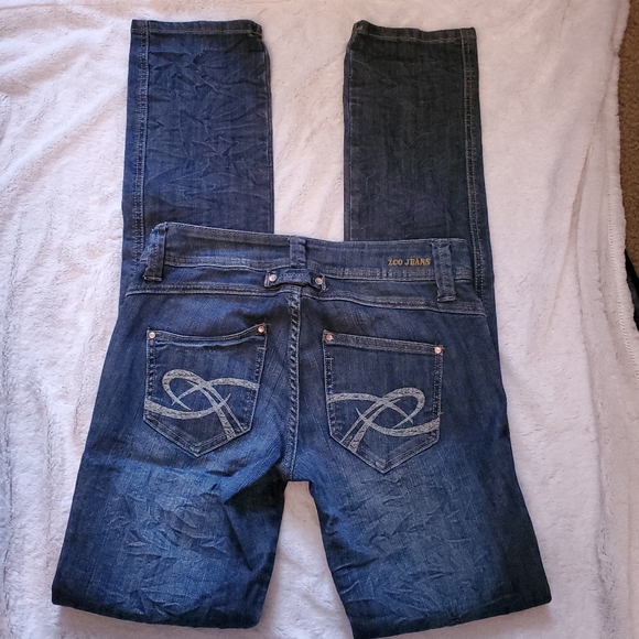 Zco Low Rise Distressed Skinny Jeans, tall - Picture 6 of 10